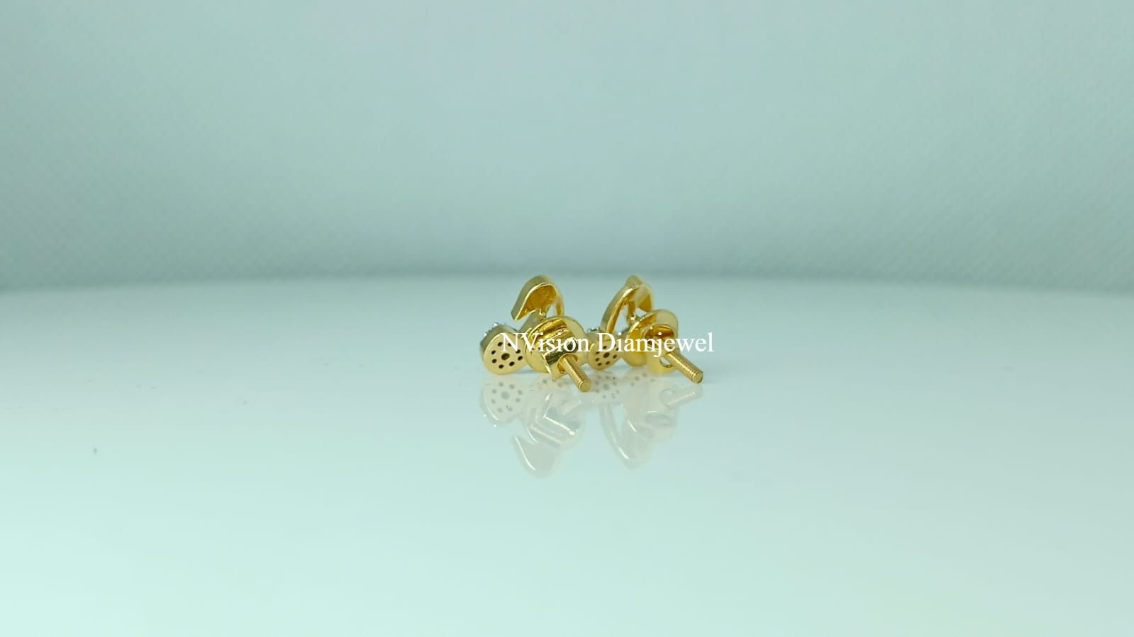 Natural Diamonds Kids Cherry Earrings.