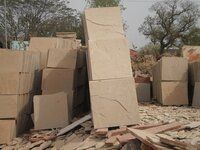 Dholpur Beige Sandstone Slabs Pathways walkways floor wall cladding elevation stone