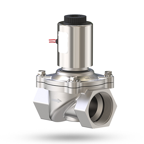 Uflow Semi Lift Diaphragm Operated Valve With Round Metallic Coil