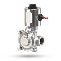 Uflow Pilot Operated Diaphragm Valve With Round Metallic Coil