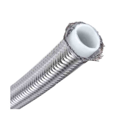 Silver Stainless Steel Wire Braided Ptfe Hose Pipe at Best Price in ...