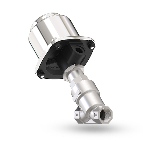 Angle Seat Valve With Steel Operator