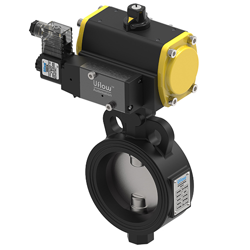 Pneumatic Actuator Butterfly Valve