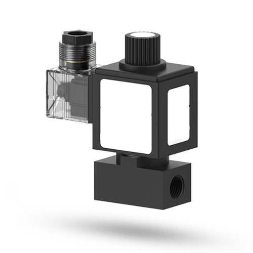 2-2 Way Direct Acting Solenoid Valve NC No Epoxy Square Coil