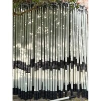 Discharge Rod - 18 Foot Length, Off White, Frp Material, 11 To 400 Kv Voltage | Lightweight, Premium Conductivity For Transmission Line Safety