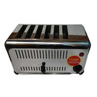 Stainless Steel Electric 6 Slice  Bread Toaster