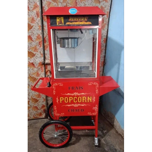 Commercial Pop Corn Machine With Cart