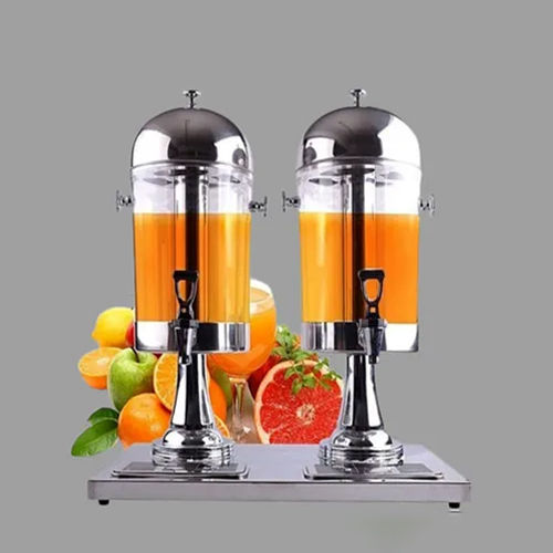 High Efficiency Manual Double Juice Dispenser