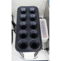 Electric Egg Roll Machine - Stainless Steel, 220 Volt , Black Color, Semi-automatic Design For Effortless Cooking