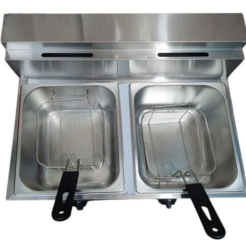 SS Double Gas Deep Fryer