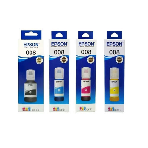 EPSON 008 INK BOTTLES SET