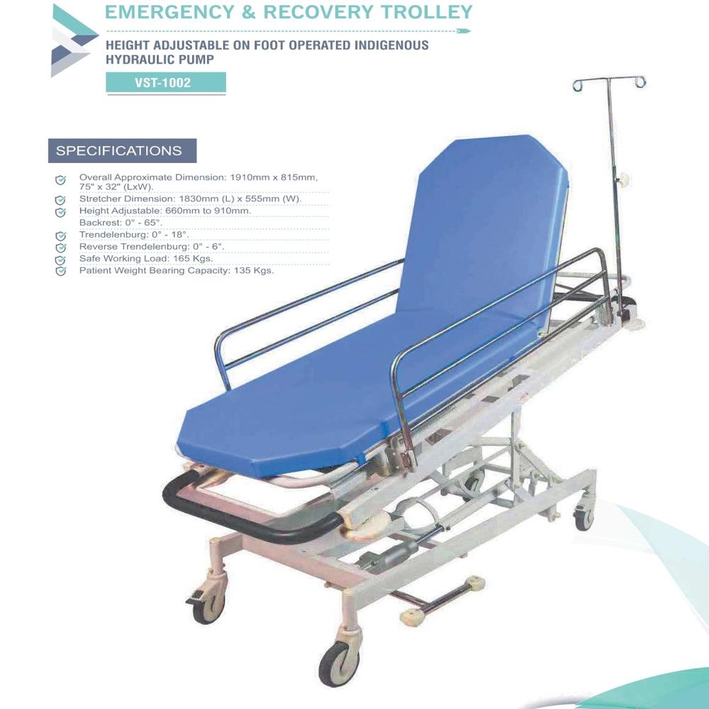 Hydraulic Emergency Trolley