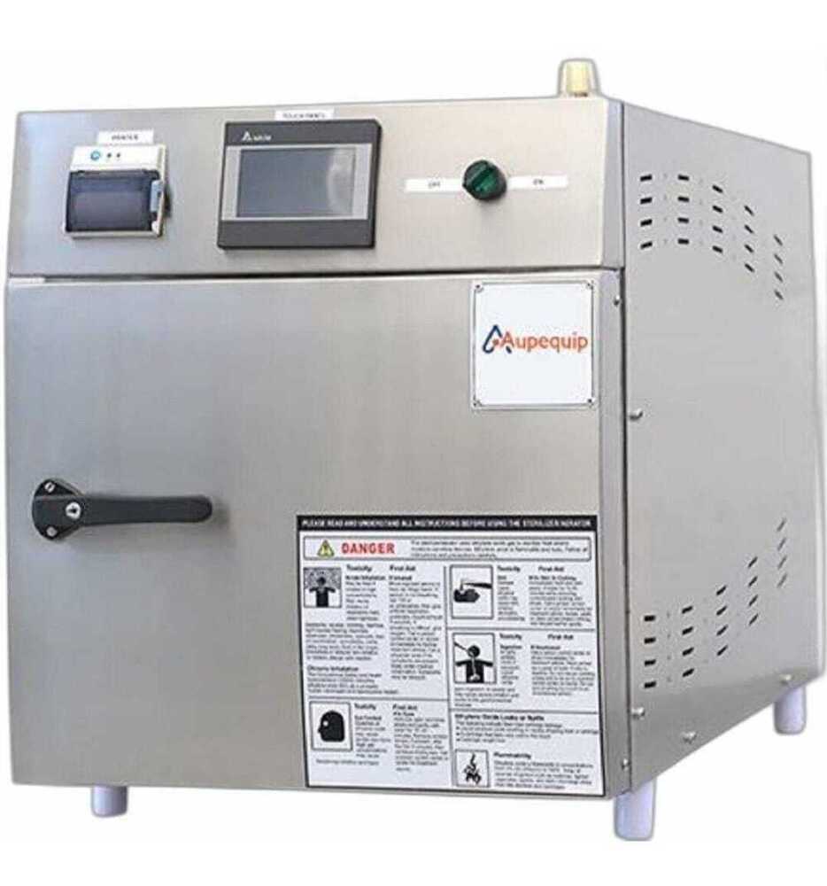 Steam Sterilizer - Stainless Steel, Automatic Operation | 220-240V Voltage, Industrial Application, Silver Finish