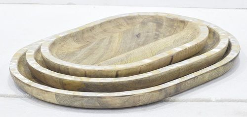 16 Inch MOP Platter Set