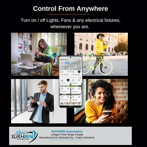 Control From Anywhere Home Automation System