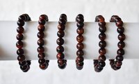 Red Tiger Eye Bracelet Crystal Beaded Bracelet