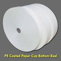Pe Coated Bottom For Paper Cup -  Coated Paper Cup Bottom - Color: White