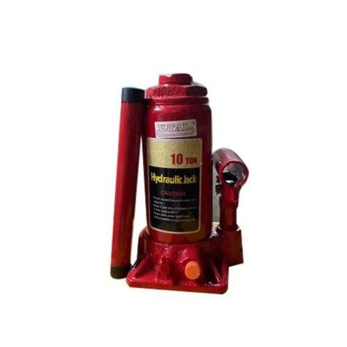 Red Hydraulic Bottle Jack