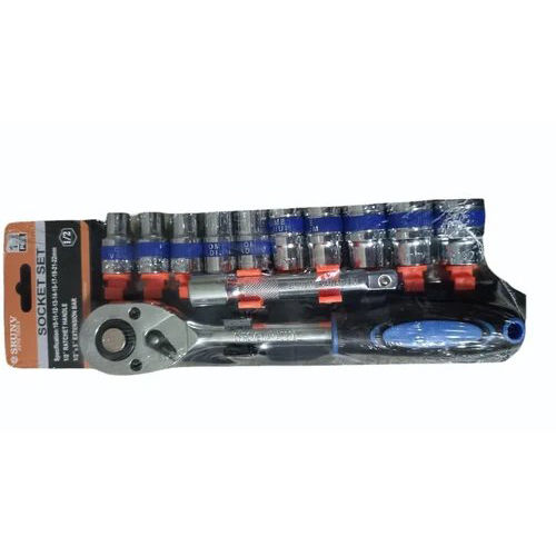 Silver Portable Box Spanner Set