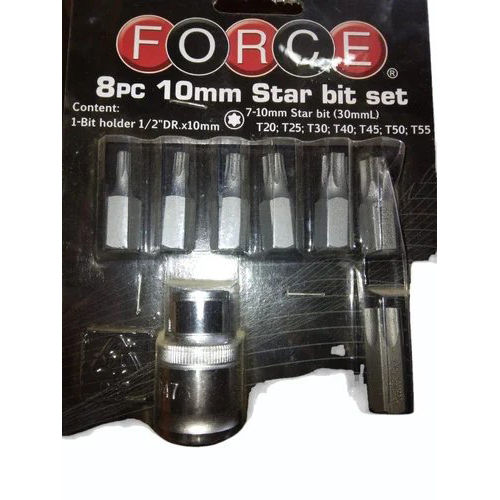 Silver Force Star Bit Set