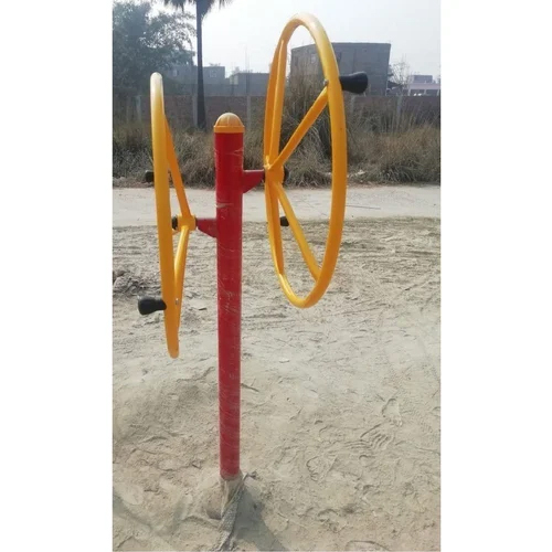 Mild Steel Outdoor Gym Arm Wheel