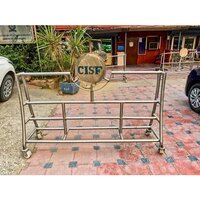 Stainless Steel Barricade Stand