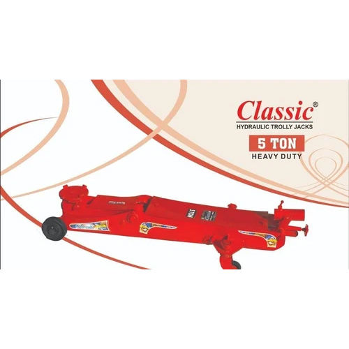 Red Hydraulic Trolly Jack