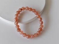 Sunstone Bracelet Crystal Beaded Bracelet