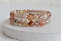 Mutli Rutile Bracelet Crystal Beaded Bracelet