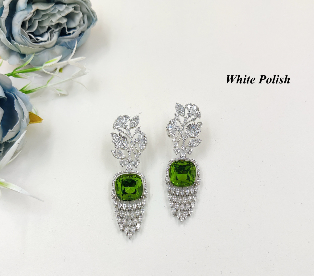 Stunning Zirconia Earrings