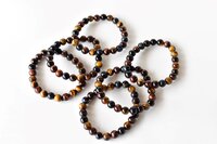 Multi Tiger Eye Bracelet Crystal Beaded Bracelet