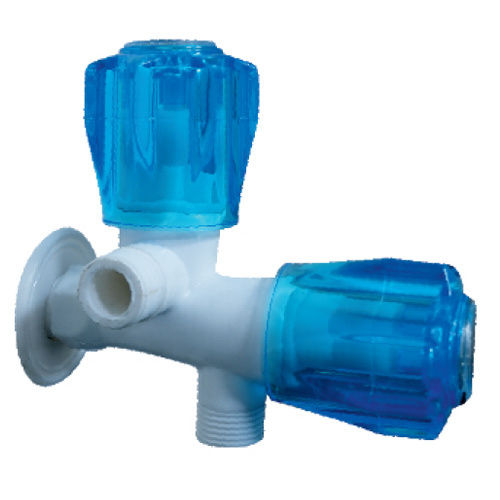 White Coral Gold 2 In 1 Angle Valve