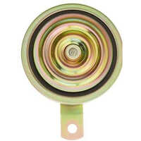 12v Vehicle Horn - Iron Material, Zink Color | For All Type Vehicles, Box Pack, Reliable Performance