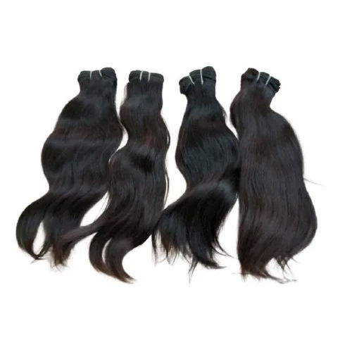 PHS Black Straight Hair Extension