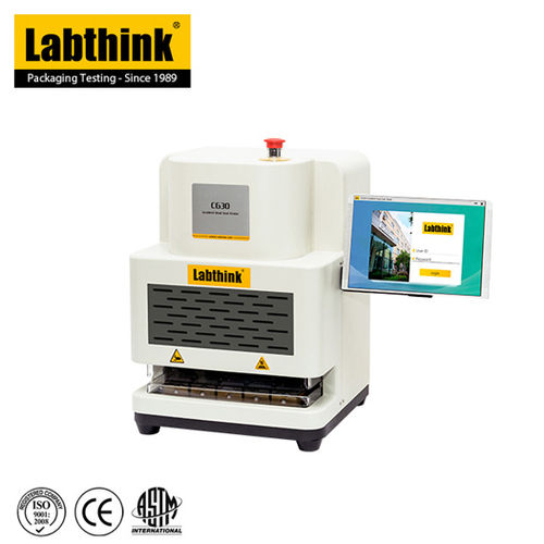 Lab Heat Sealer to test PE film samples for heat sealing range