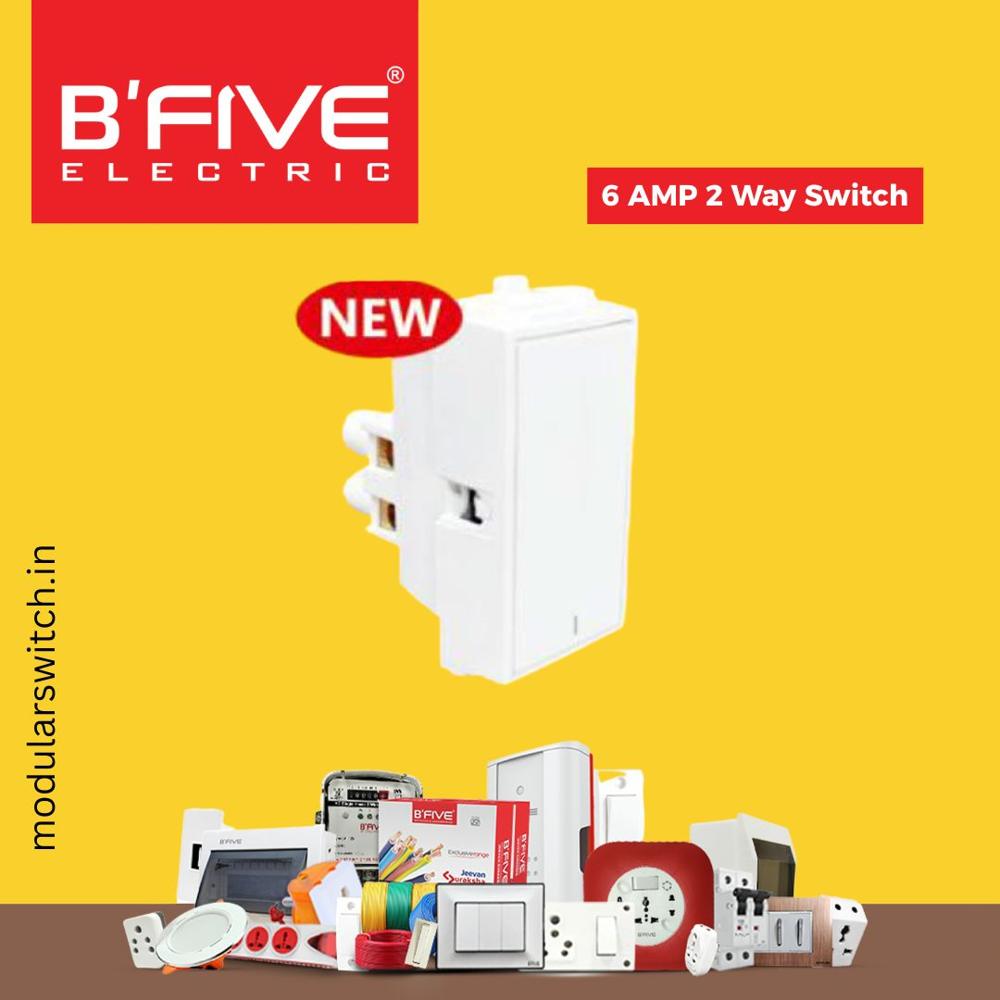 Modular Switch | 6AMP 1 Way Switch -906