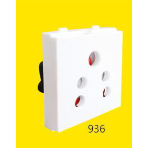 936 - 6A 2 IN 1 Socket with Safety Shutter