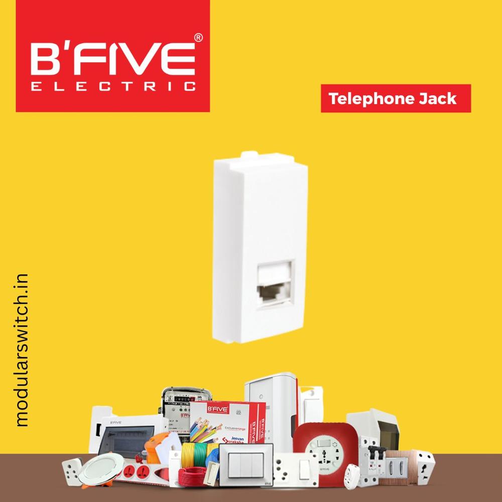 Modular Socket | Telephone Jack - Application: Telecommunication