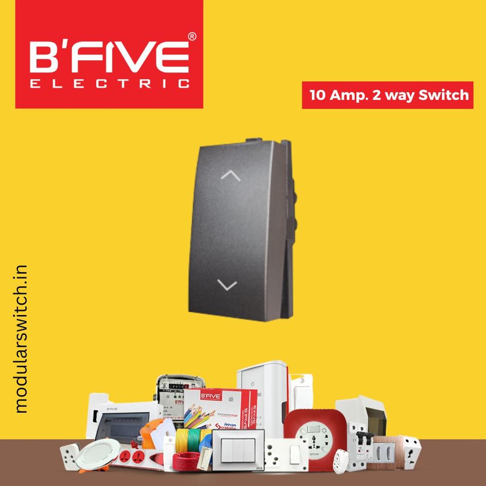 Modular Switch | 6 AMP 2 Way Switch