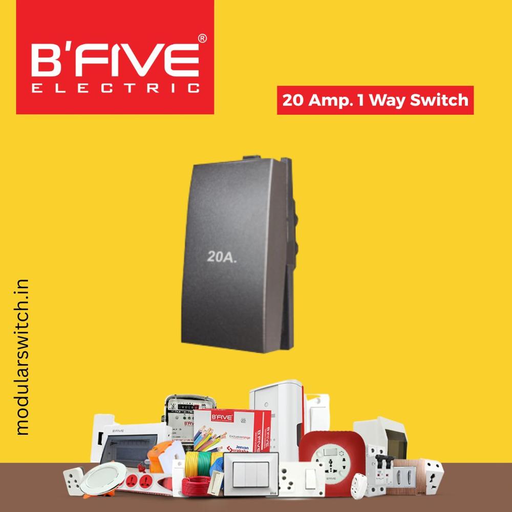 Modular Switch | 16 AMP 1 Way Switch