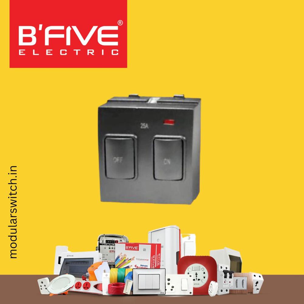 Motor Starter | Electric 25a Motor Starter - Color: Black