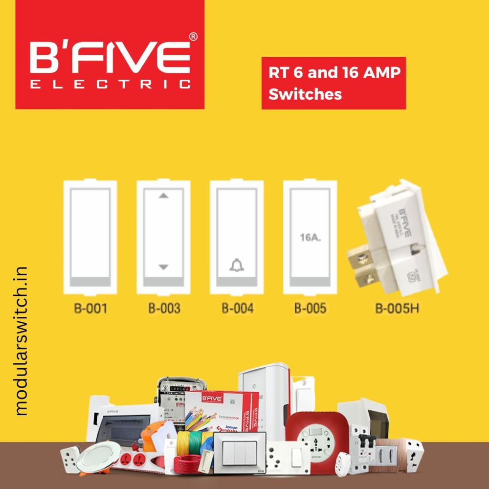 Modular Switch | RT 6 and 16 AMP Switches
