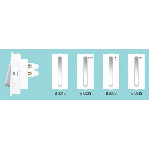 Sleek 6 and 16 AMP Switches