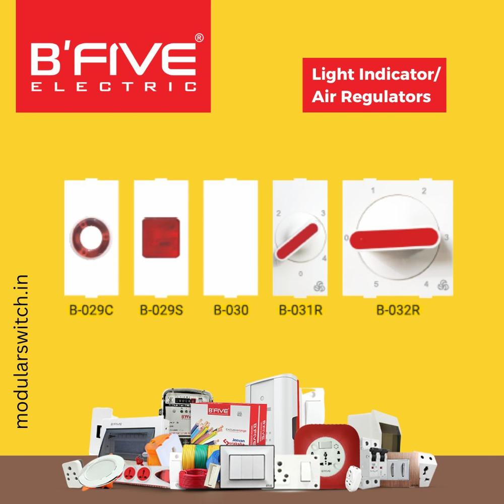 Light Indicator - Plastic, Standard Size, Red Color | Wired Connection, Ip20 Rating, Overheating Protection, Easy Installation, 220v Ac, Visual Output