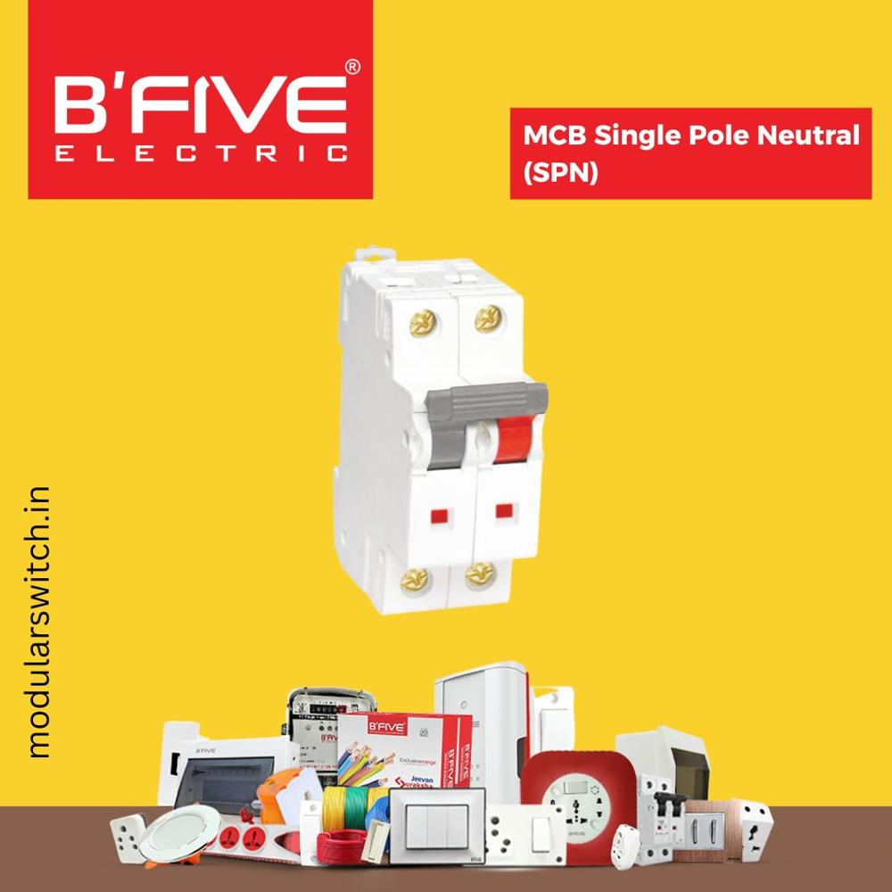 MCB | MCB Single Pole Neutral (SPN)