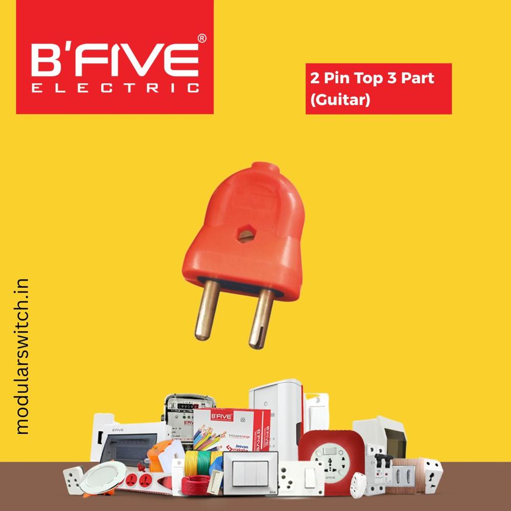 2 Pin Plug | 2 Pin top 3 Part Guitar - B269