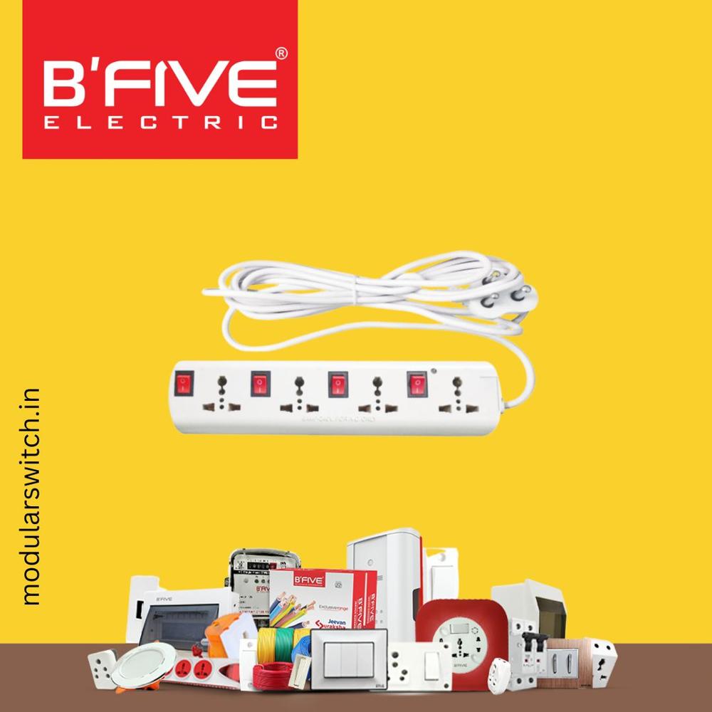 1 + 4 Power Strip Brass, B292 - Application: Electrical Appliances And Devices