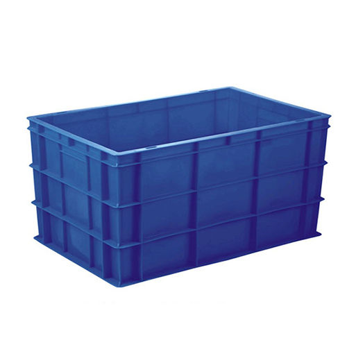 Plastic 50ltr 500 X 325 X 360mm Industrial Blue Crates