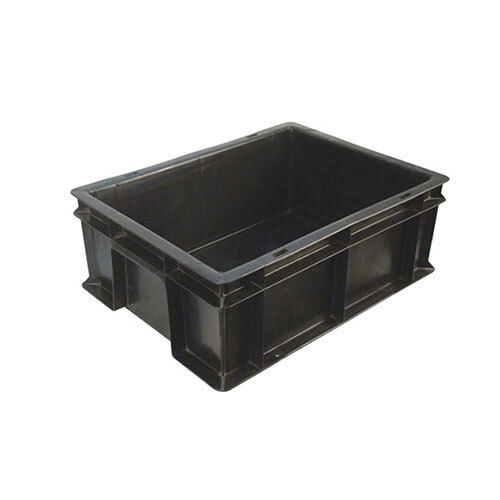 Black Plastic Antistatic Crates