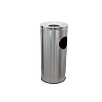 Ash Can Bin - Stainless Steel, Manual Operation, Any Color Option Available
